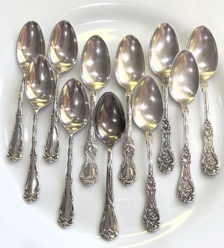 Antique silverplate - (11),